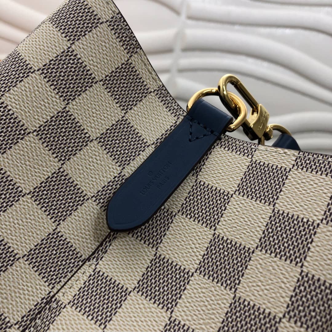 Louis Vuitton Neonoe Replica Bucket Bag Beige Blue M44020