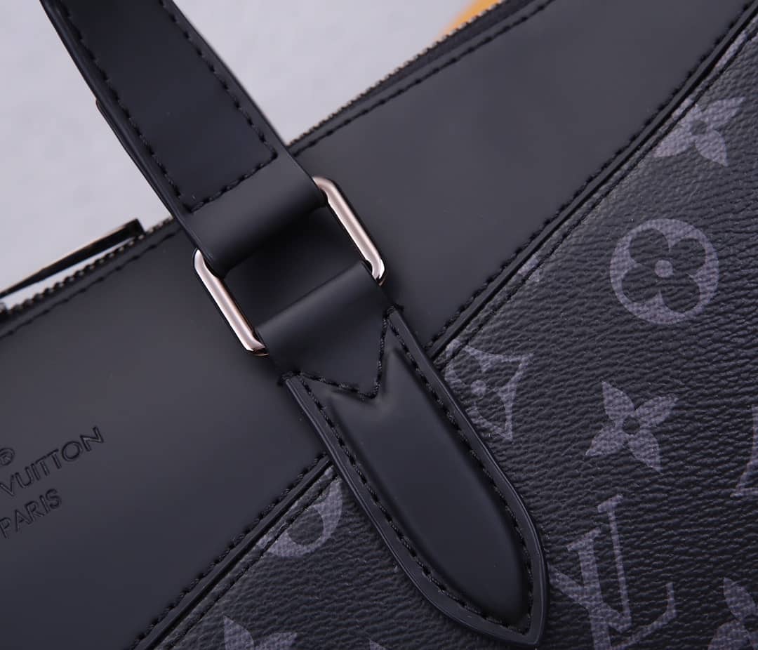 Louis Vuitton Monogram Eclipse Briefcase Explorer Business Bag Replica M40566