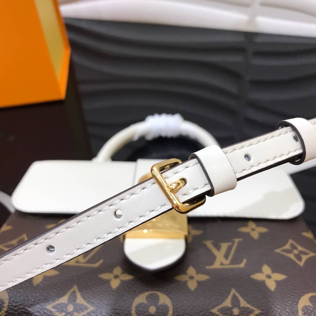 Louis Vuitton Locky BB Replica Crossbody Bag White M44321