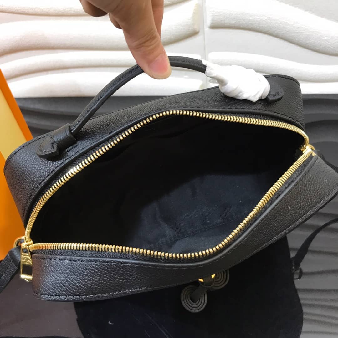 Louis Vuitton Monogram Empreinte Saintonge Replica Bag Black M44606