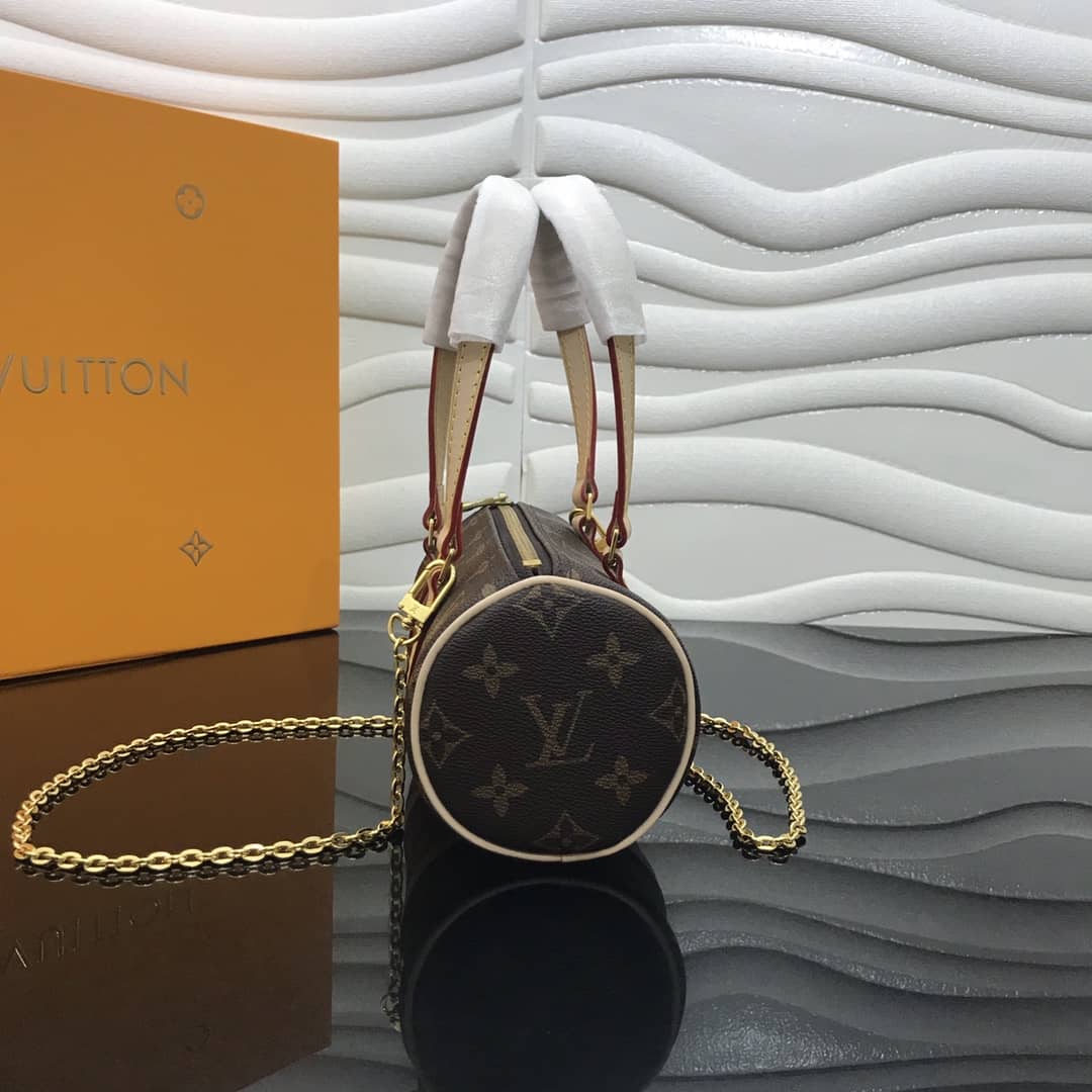 Louis Vuitton Papillon NM Monogram Canvas Replica Handbag