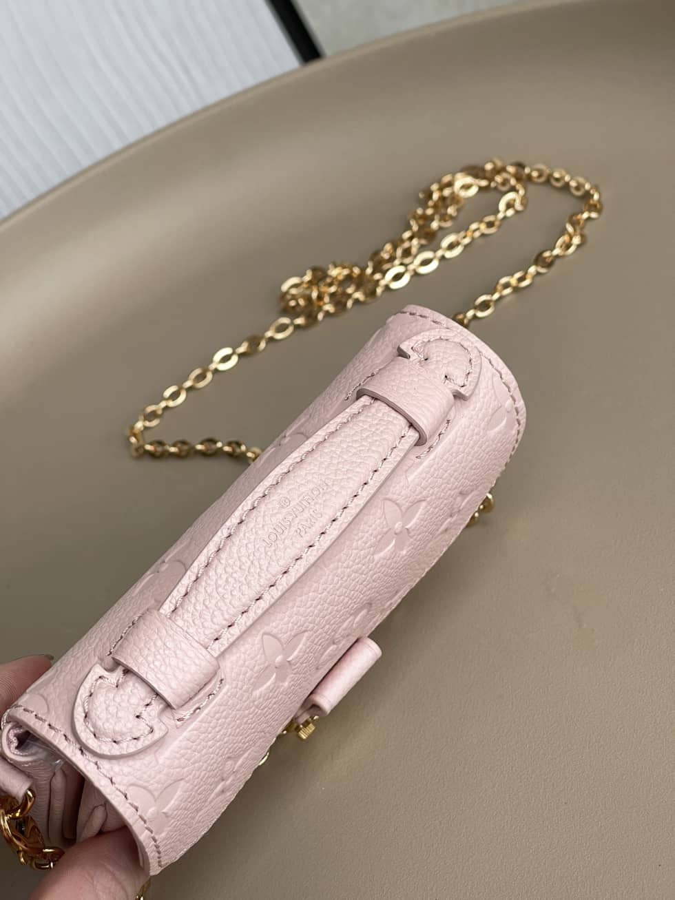 Louis Vuitton Micro Métis Monogram Empreinte Leather 2WAY Chain M81389 Replica Crossbody Bag