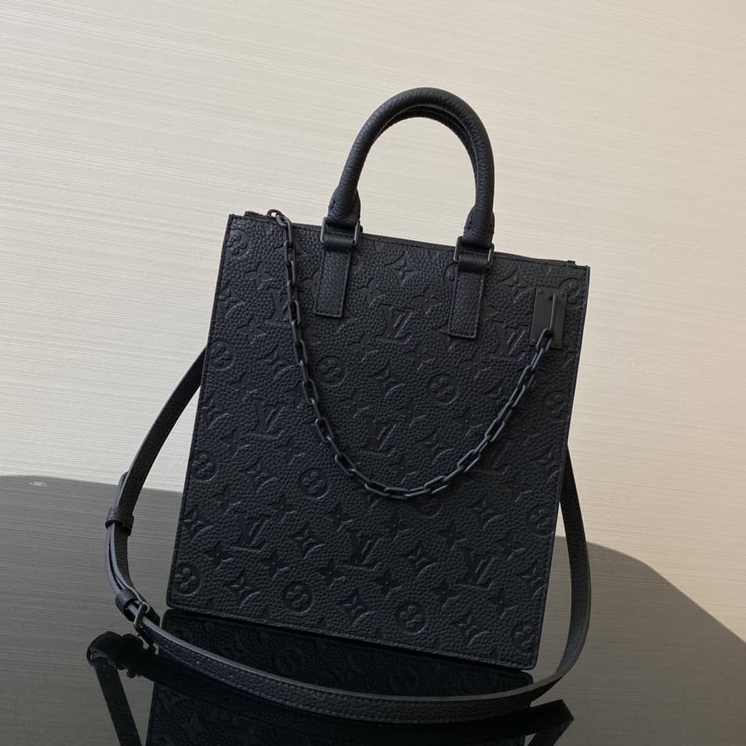 Louis Vuitton Sac Plat Messenger Bag Replica Black M55891