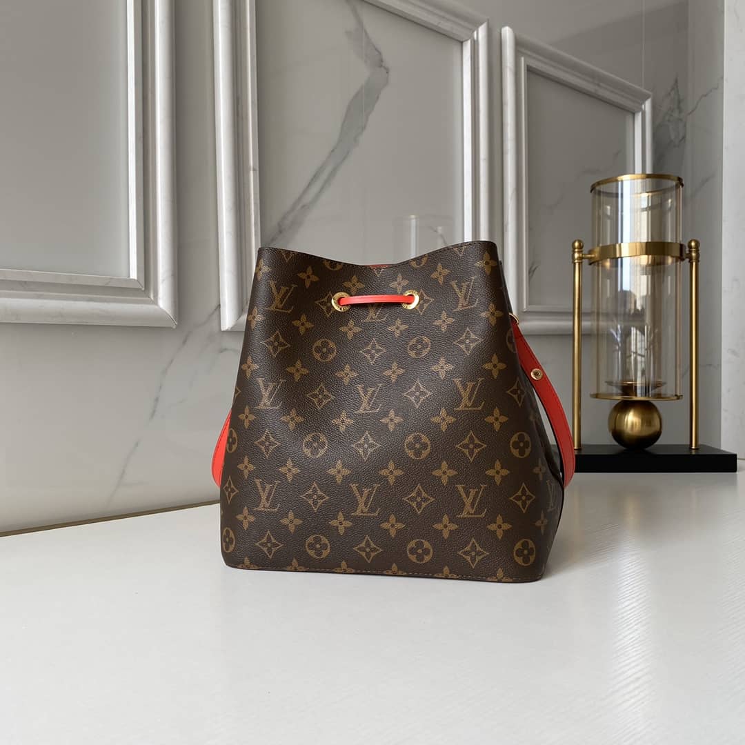 Louis Vuitton Neo Noe Replica Bucket Bag Brown M44021