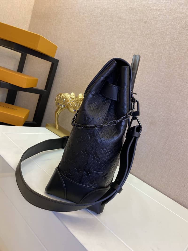 Louis Vuitton Steamer PM Monogram Taurillon Bag Replica M55701