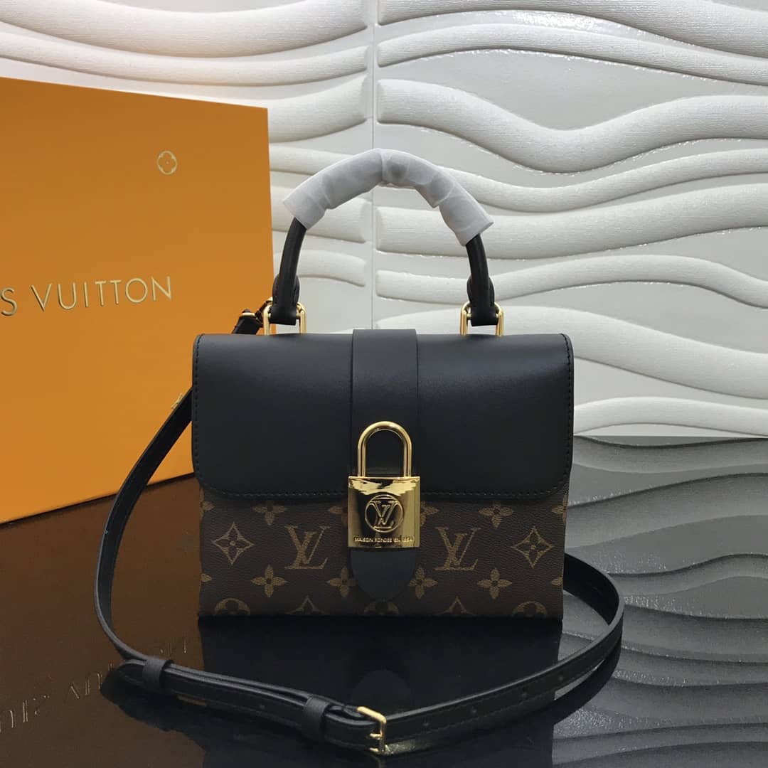 Louis Vuitton Locky BB Replica Crossbody Bag Black M44321
