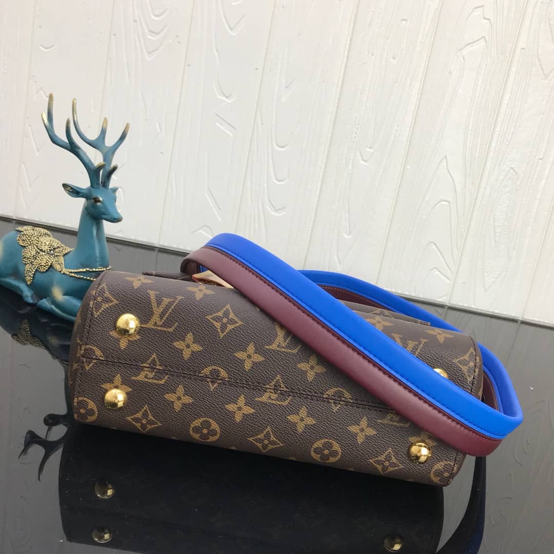 Louis Vuitton Cluny BB Monogram Canvas Shoulder Handbag Replica Purple M42738