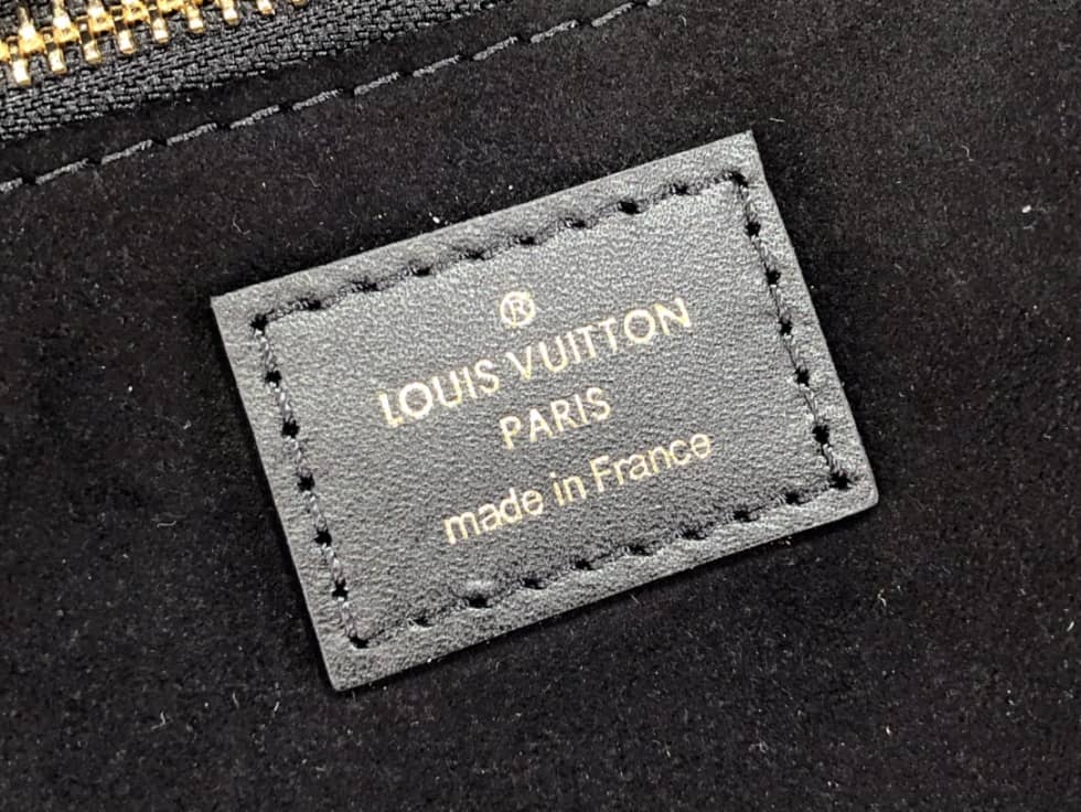 Louis Vuitton Neverfull Dupe MM Empreinte Lace Black Pink M46040