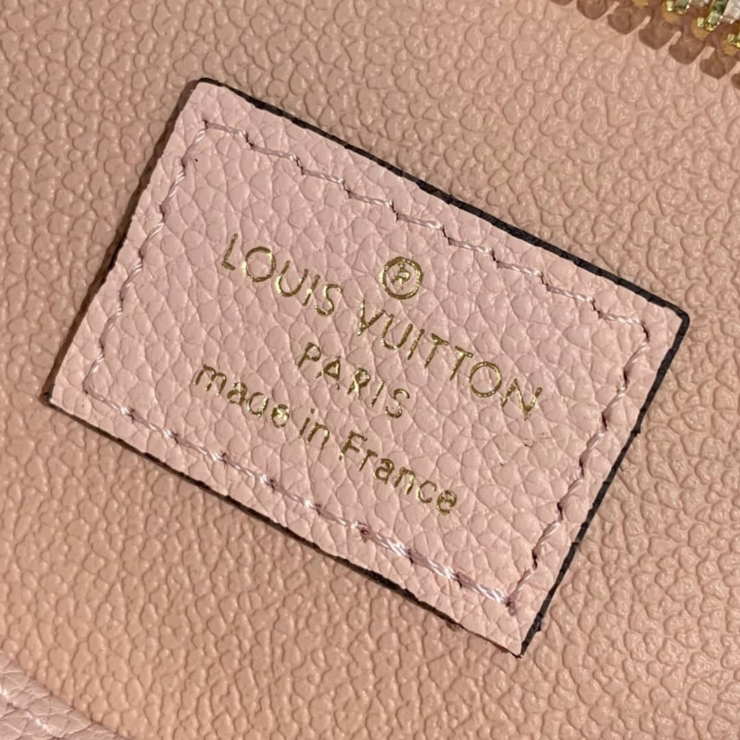 Louis Vuitton Summer Toiletry Pouch Monogram Empreinte Replica Pink M80504