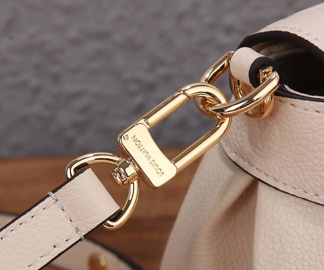 Louis Vuitton Favorite Monogram Empreinte Leather Replica Shoulder Bag White M45813