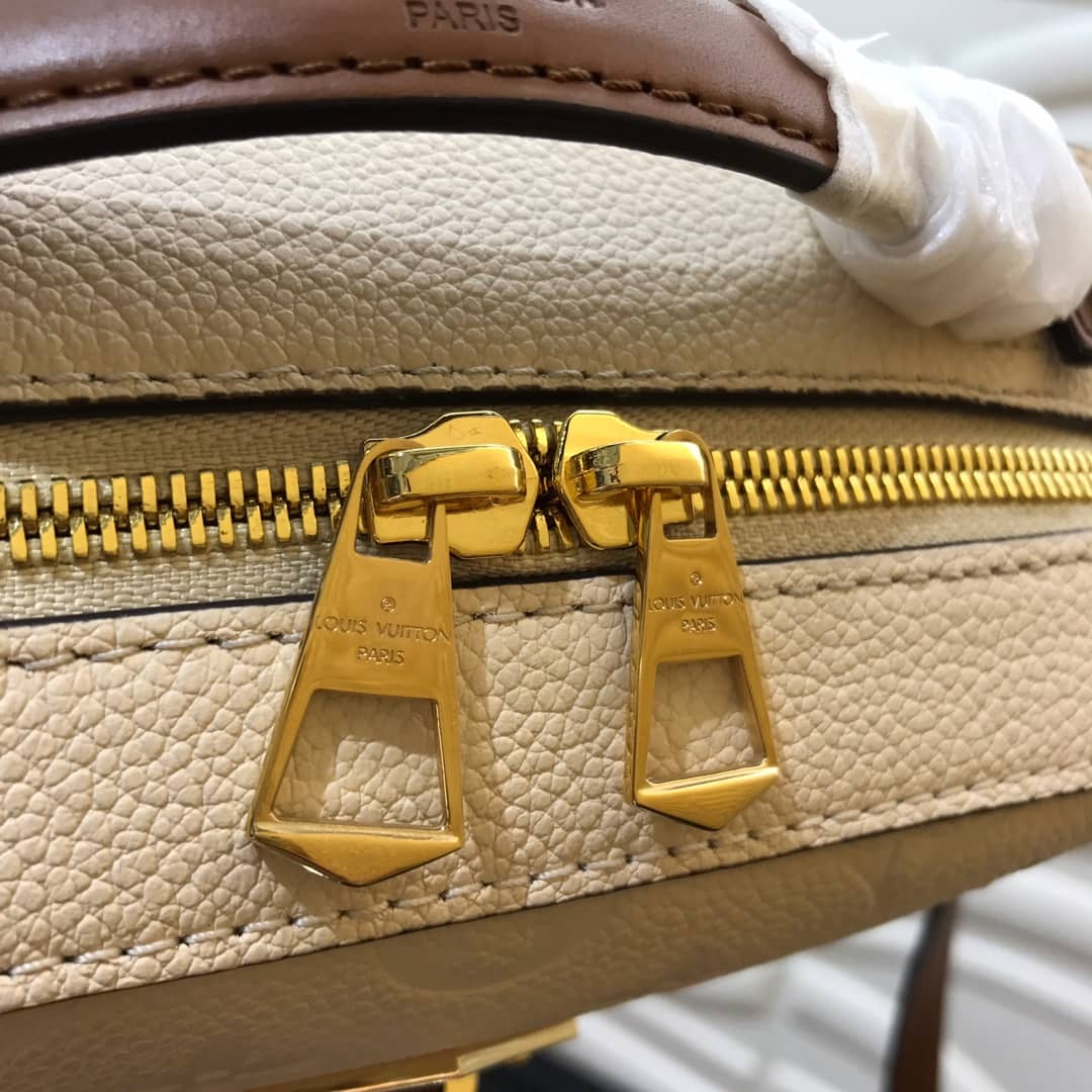 Louis Vuitton Monogram Empreinte Saintonge Replica Bag White M44606