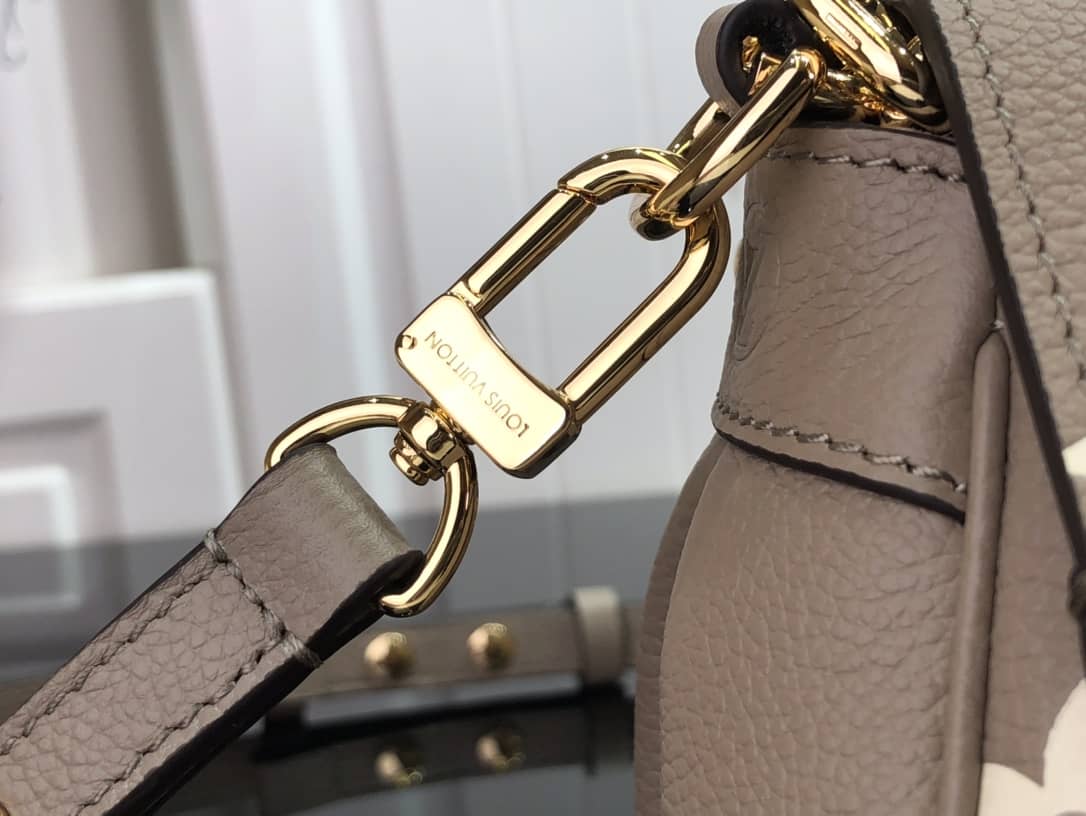 Louis Vuitton Favorite Monogram Empreinte Leather Replica Shoulder Bag Gray M45813