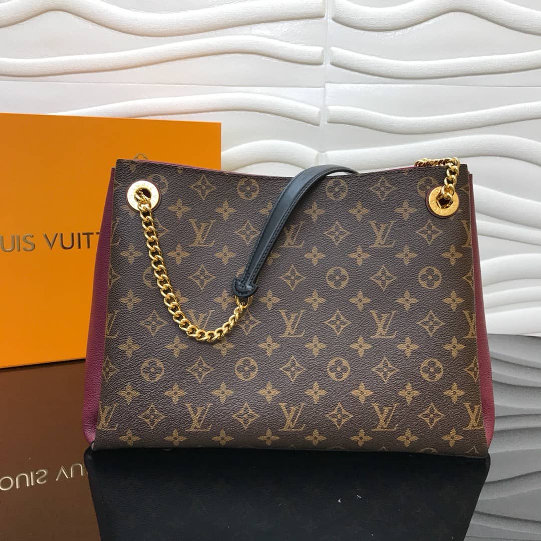 Louis Vuitton Surene MM Monogram Chain Shoulder Bag Replica Purple M43772
