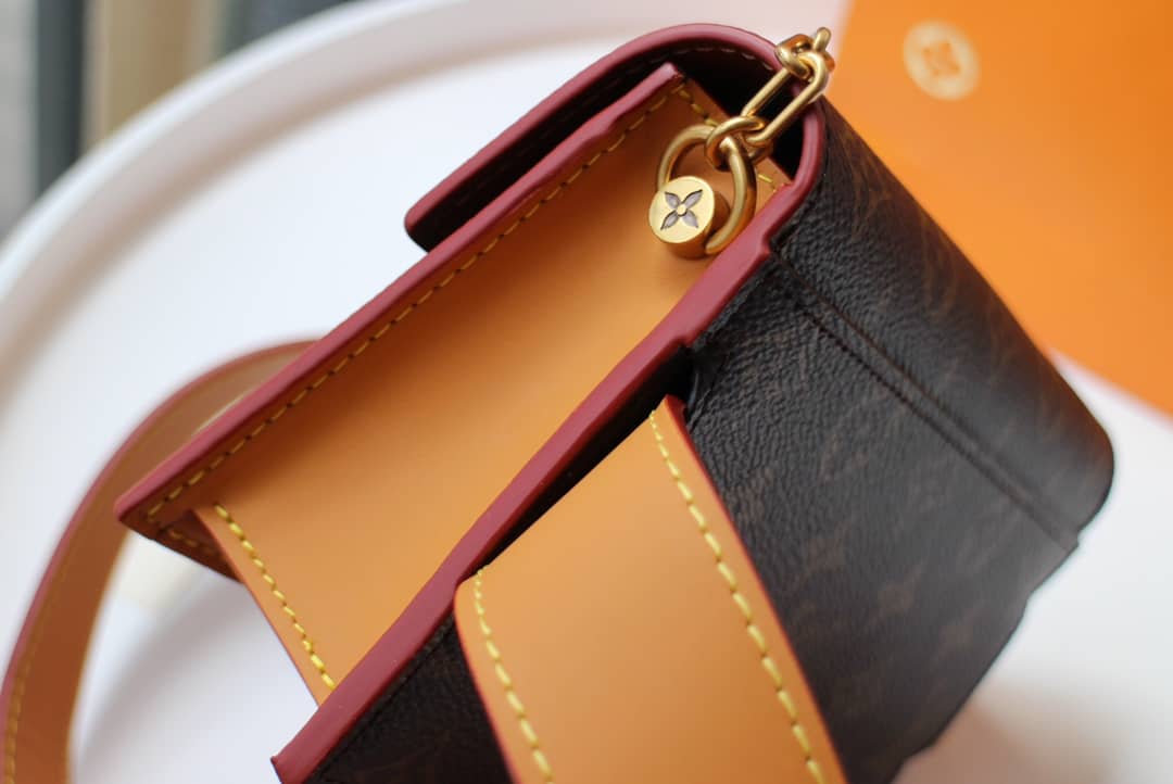 Louis Vuitton Monogram S Lock PM Replica Belt Bag M44667