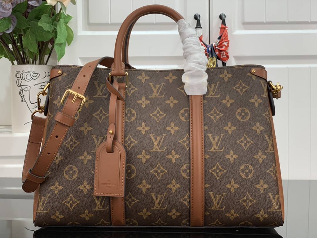 Louis Vuitton Monogram Canvas Soufflot MM Replica Bag M44817