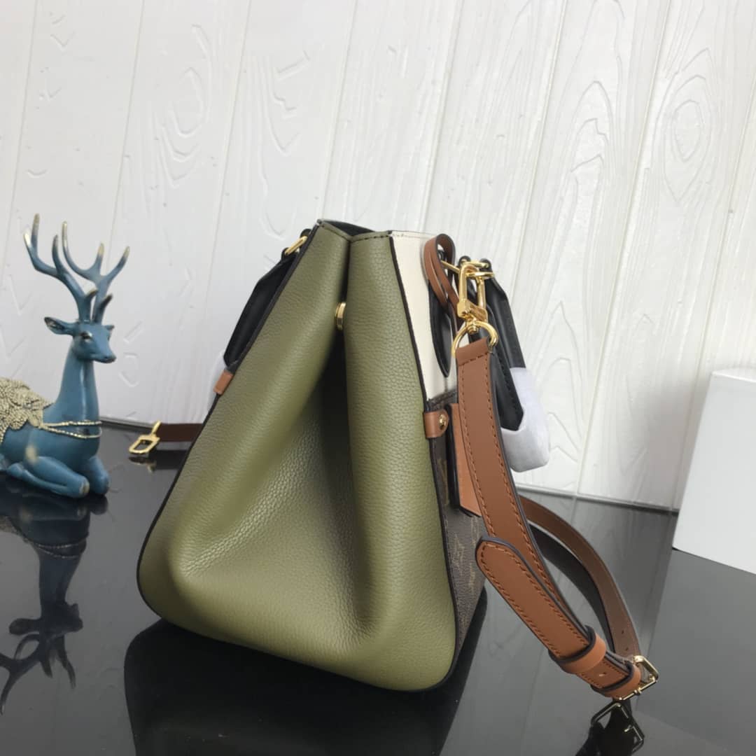 Louis Vuitton Monogram Canvas Fold PM Tote Replica White M45389