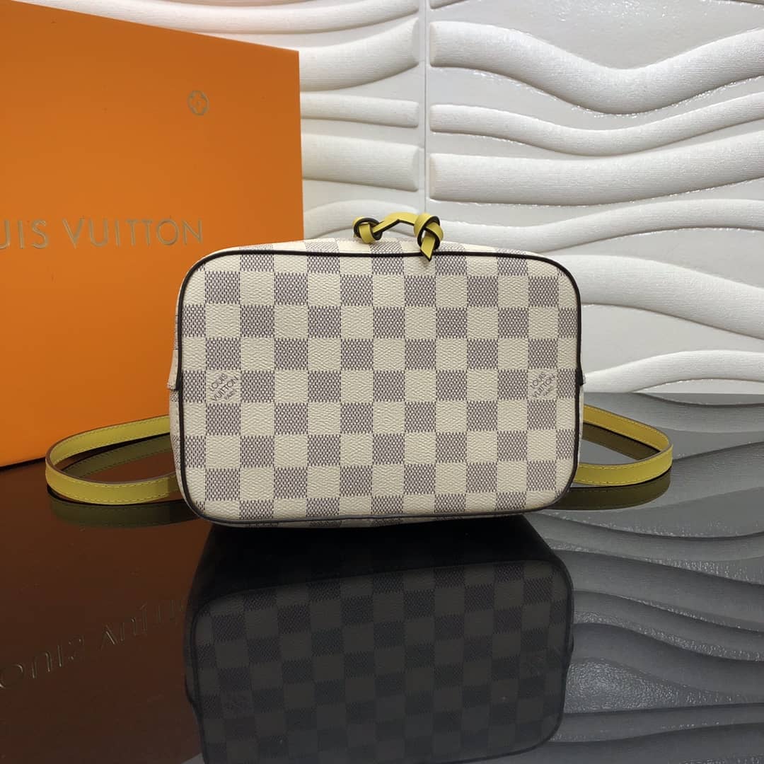 Louis Vuitton Noe Monogram Canvas Replica Bucket Bag Yellow