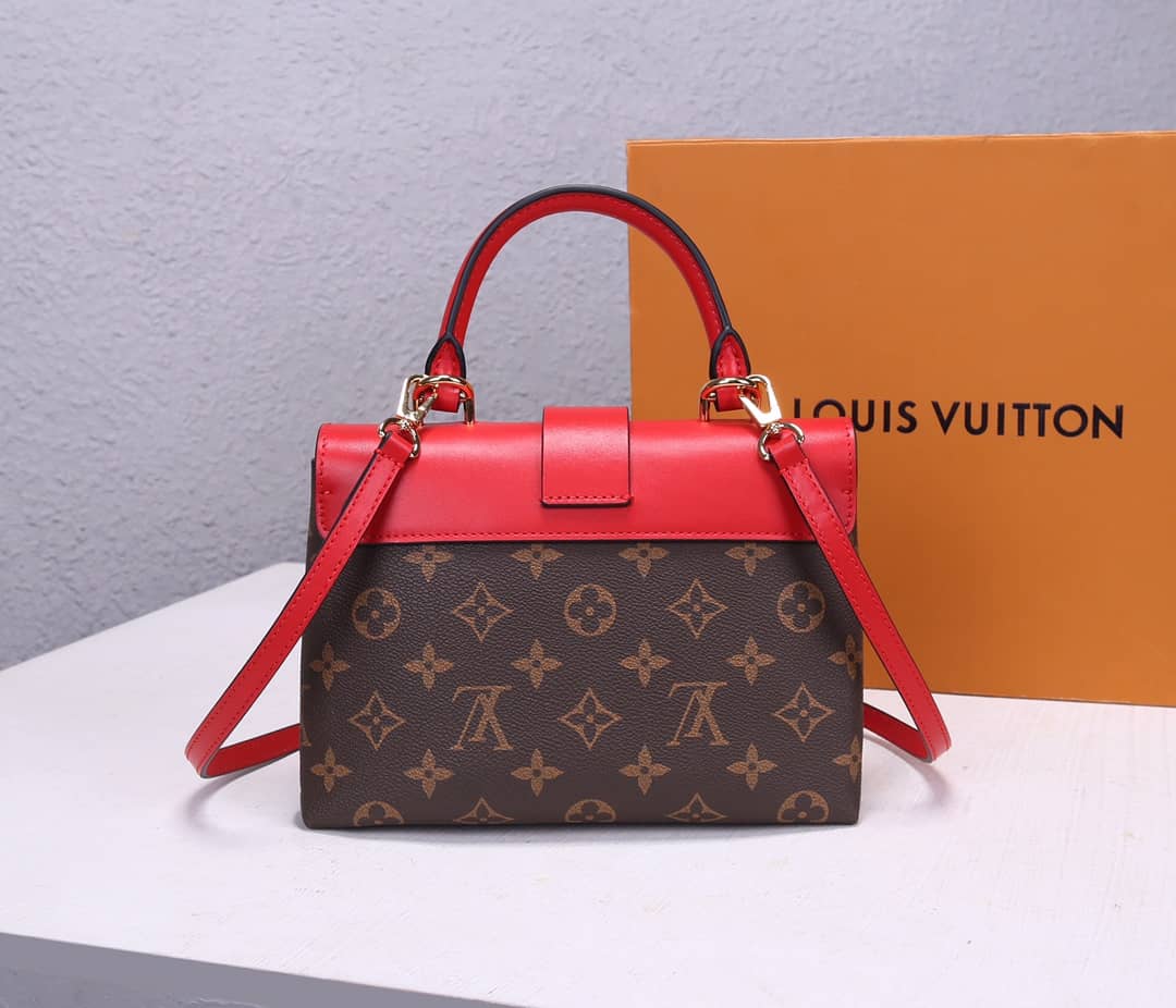 Louis Vuitton Locky BB 2way Replica Shoulder Bag Red M44141