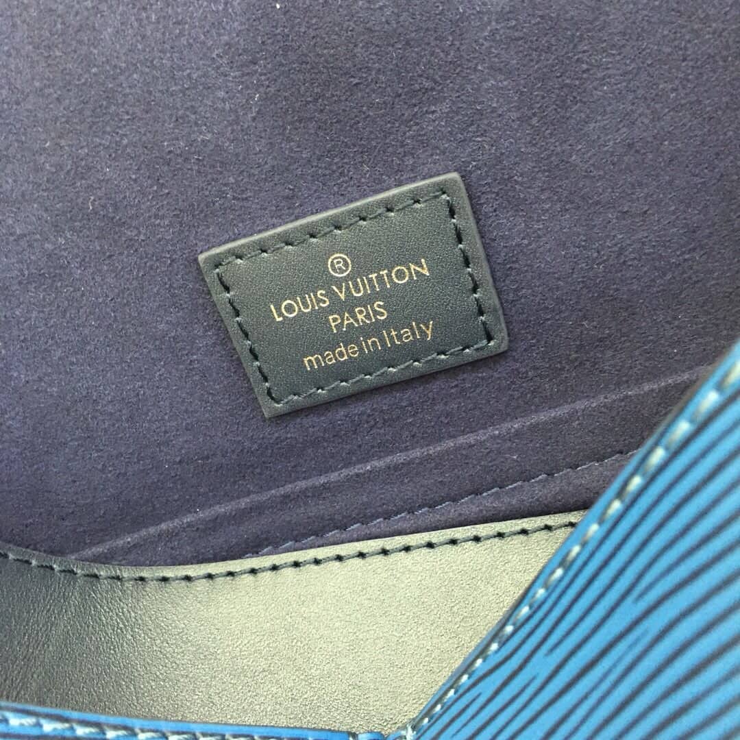 Louis Vuitton Epi Downtown PM Messenger Bag Replica Blue M53492