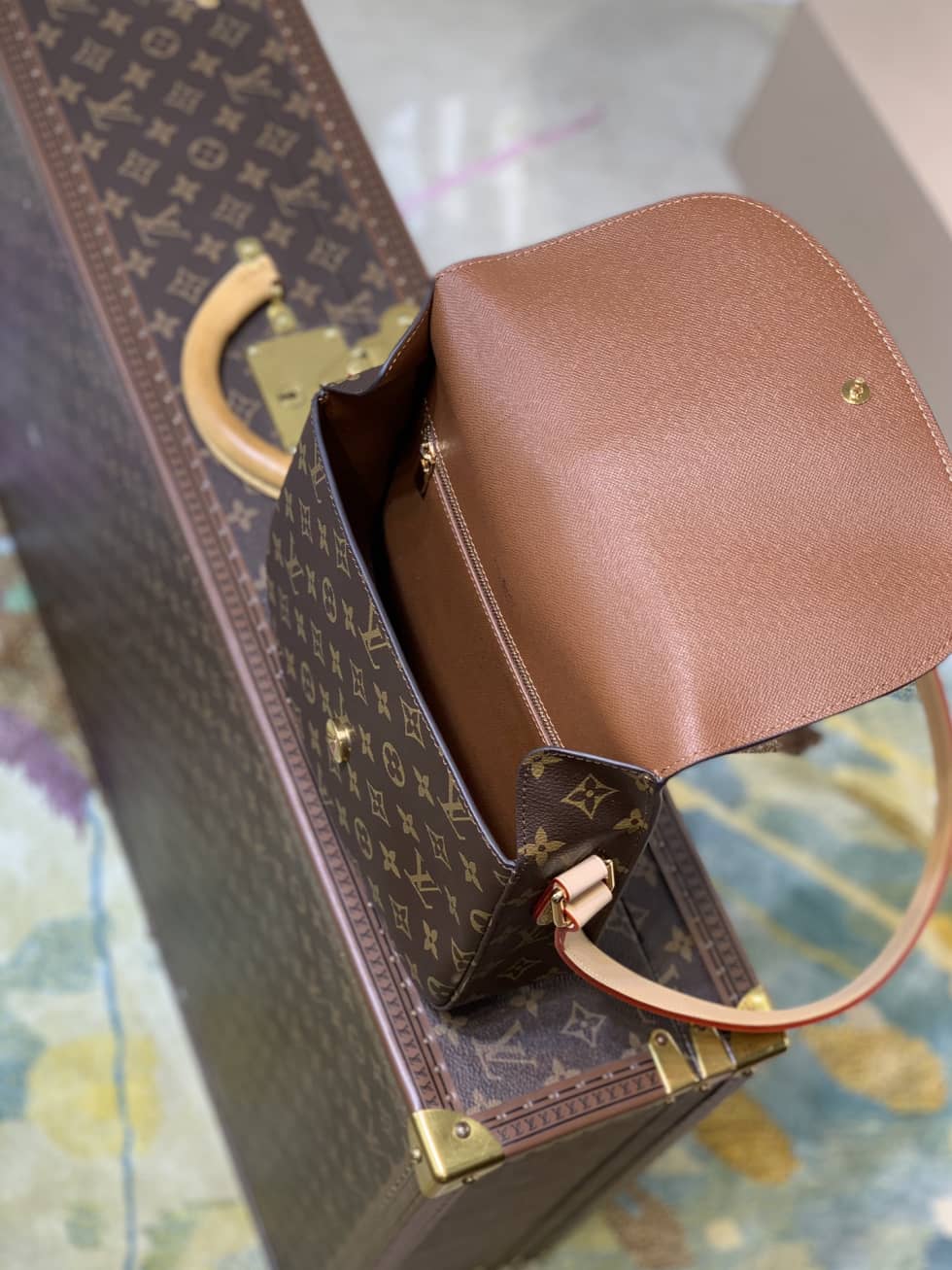 Louis Vuitton Saint Cloud Mini Monogram Canvas M51242 Replica Messenger Bag