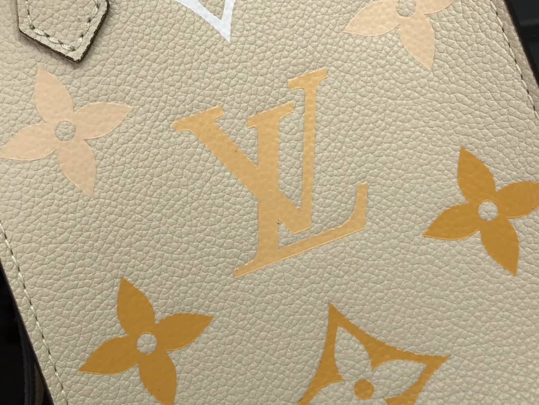 Louis Vuitton Monogram Petit Sac Plat Bag Replica Yellow M80449