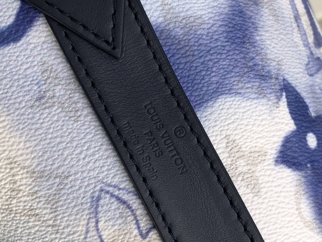 Louis Vuitton Weekend GM Watercolor Monogram Replica Tote Blue M45754