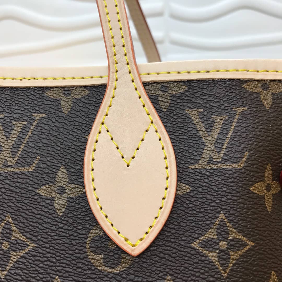 Louis Vuitton Monogram Neverfull MM Bag Replica Pink M40995