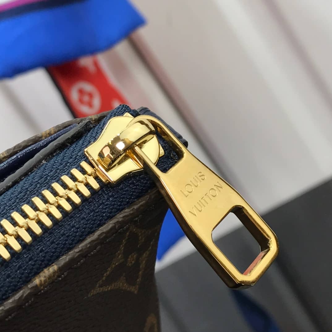 Louis Vuitton Pallas Beauty Case Monogram Canvas Replica Blue M64123