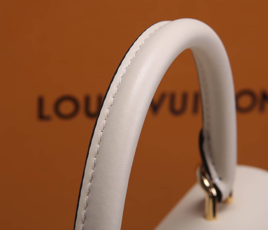 Louis Vuitton Locky BB 2way Replica Shoulder Bag White M44141