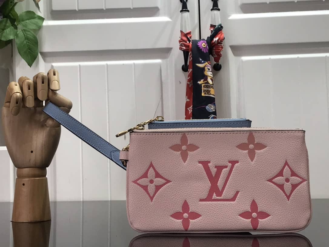 Louis Vuitton Trio Pouch Monogram Empreinte Replica M80407