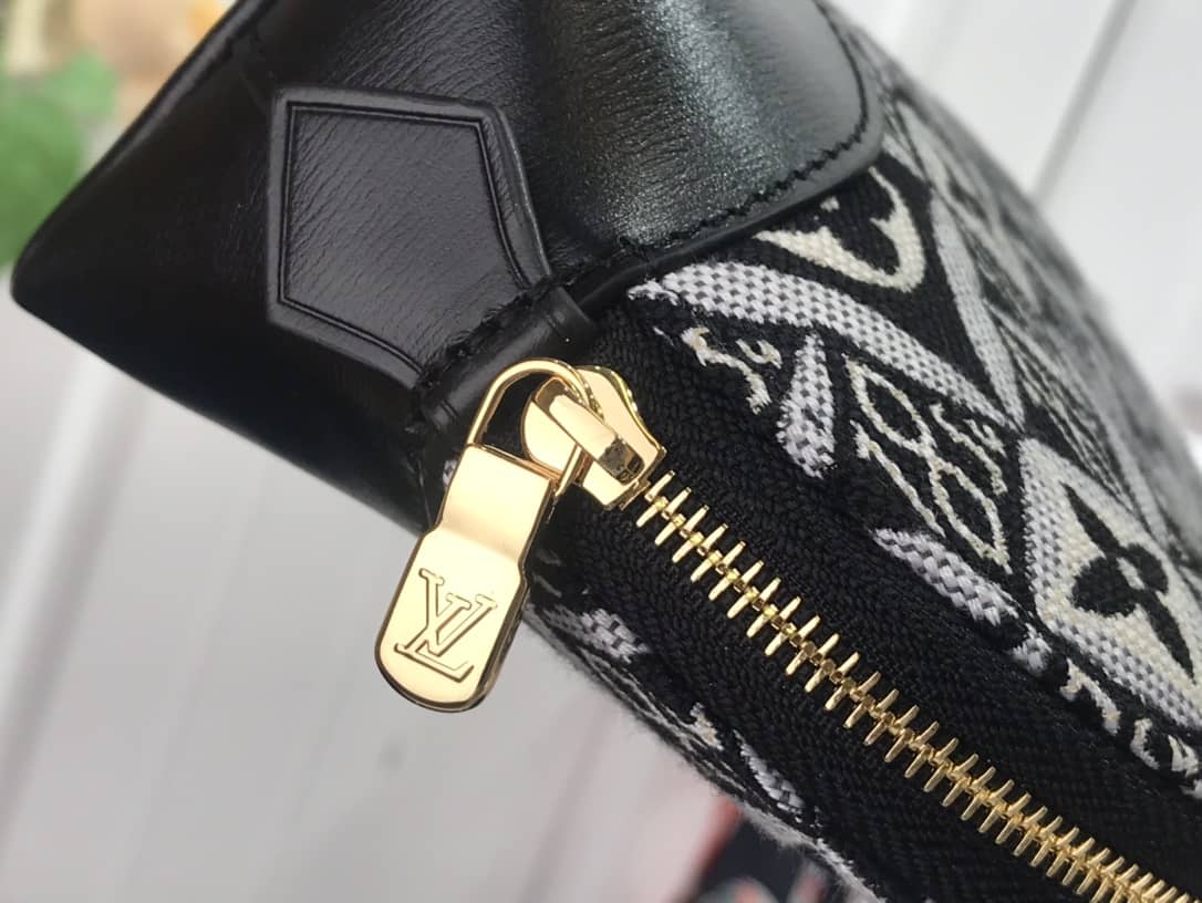 Louis Vuitton Monogram Cosmetic Bag Replica Black M69991