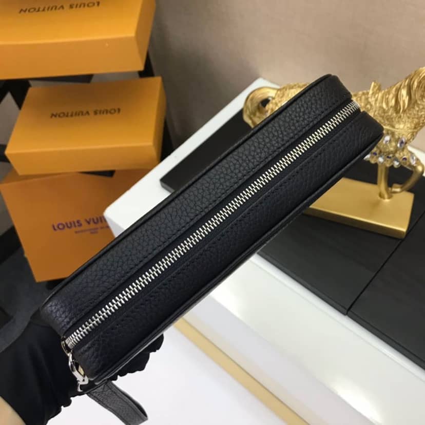 Louis Vuitton Damier Graphite Pochette Kasai Clutch Replica Black N41664