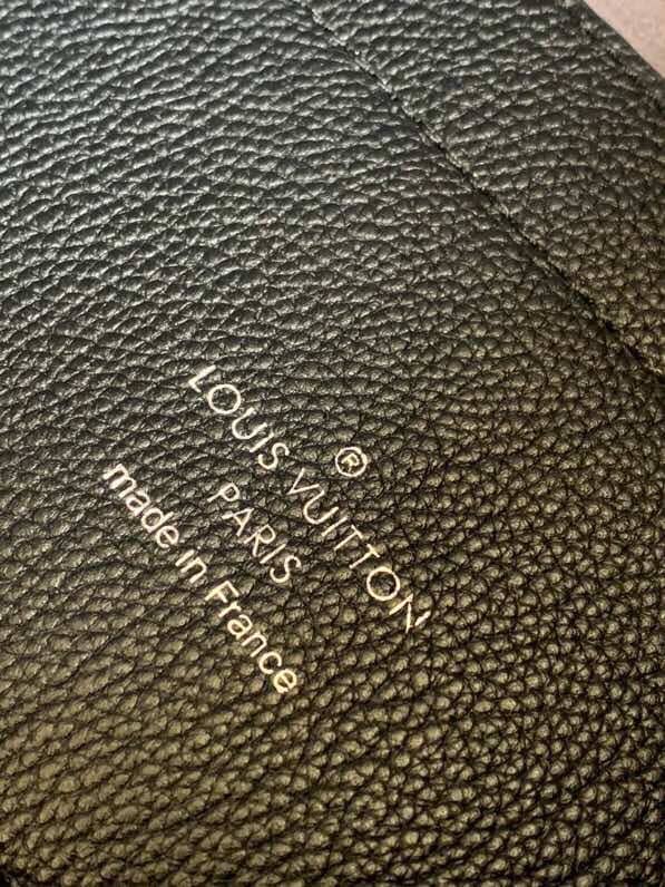 Louis Vuitton Mahina Hina PM Leather Tote Replica Black M54353