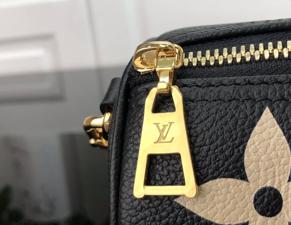 Louis Vuitton Papillon BB Bicolour Monogram Empreinte Leather M46031 Replica Shoulder Bag
