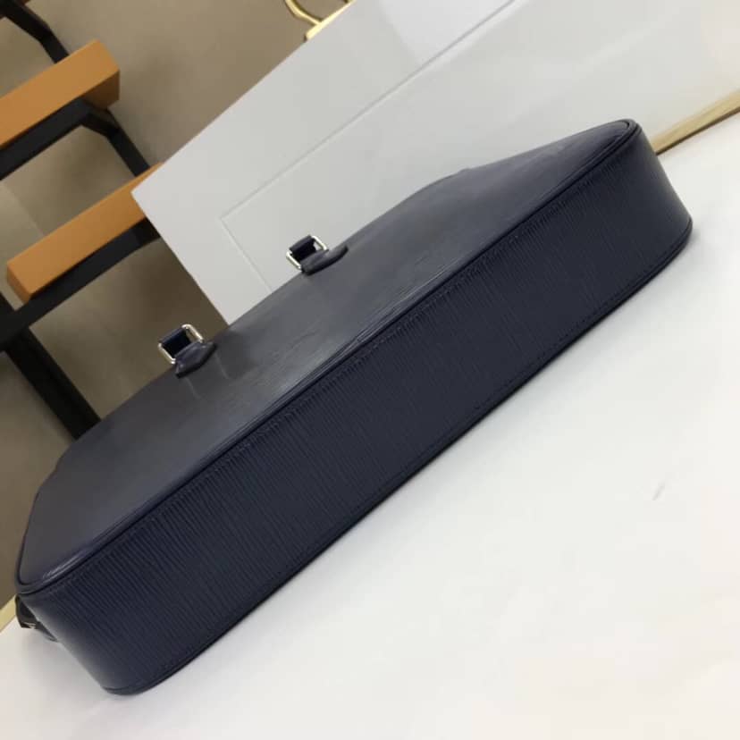 Louis Vuitton Dandy MM Epi Leather Bag Blue Replica M54405