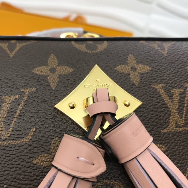 Louis Vuitton Saintonge Monogram Canvas Replica Shoulder Bag Pink M43557