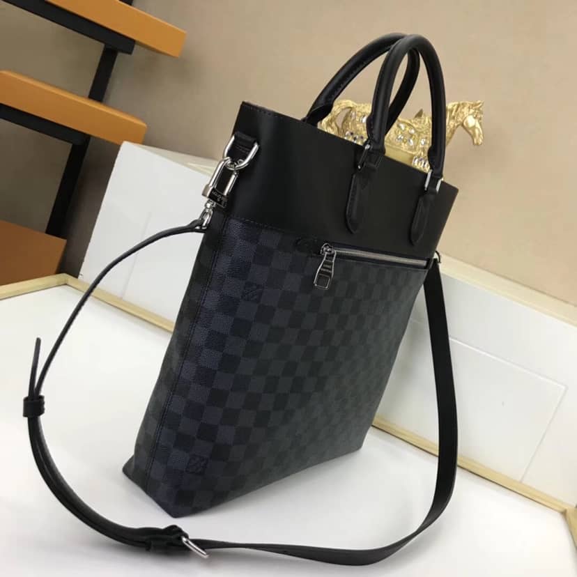 Louis Vuitton Newport Tote Damier Cobalt Canvas Bag Replica N41588