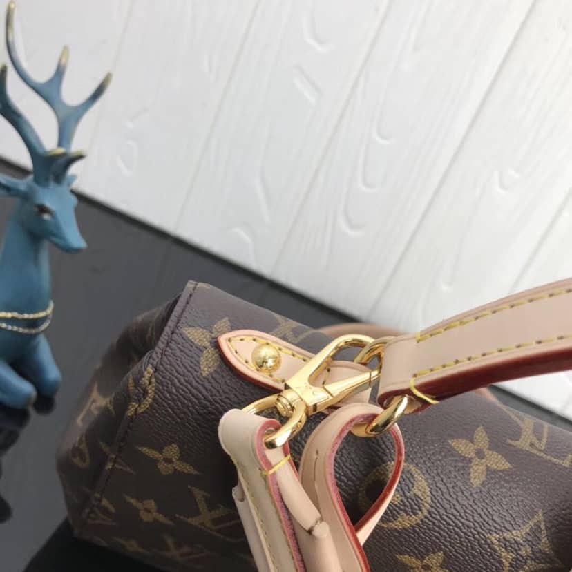Louis Vuitton Cluny BB Monogram Canvas Shoulder Handbag Replica Purple M42738