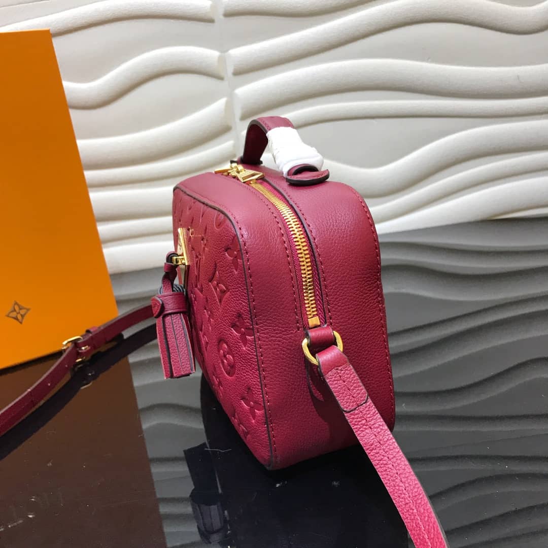 Louis Vuitton Monogram Empreinte Saintonge Replica Bag Rose M44606