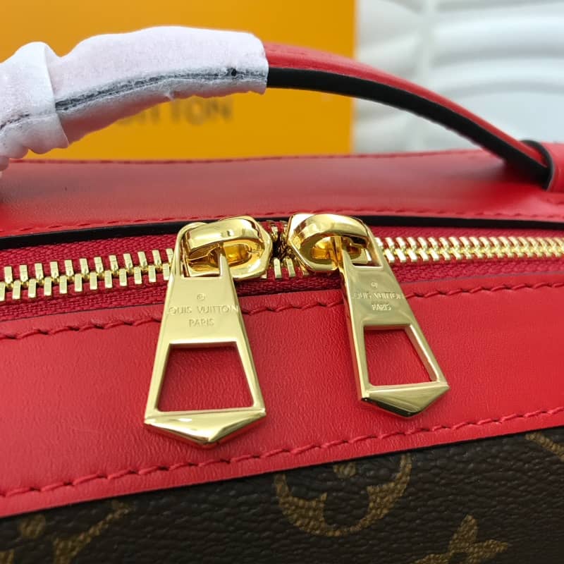 Louis Vuitton Saintonge Monogram Canvas Replica Shoulder Bag Red M43557
