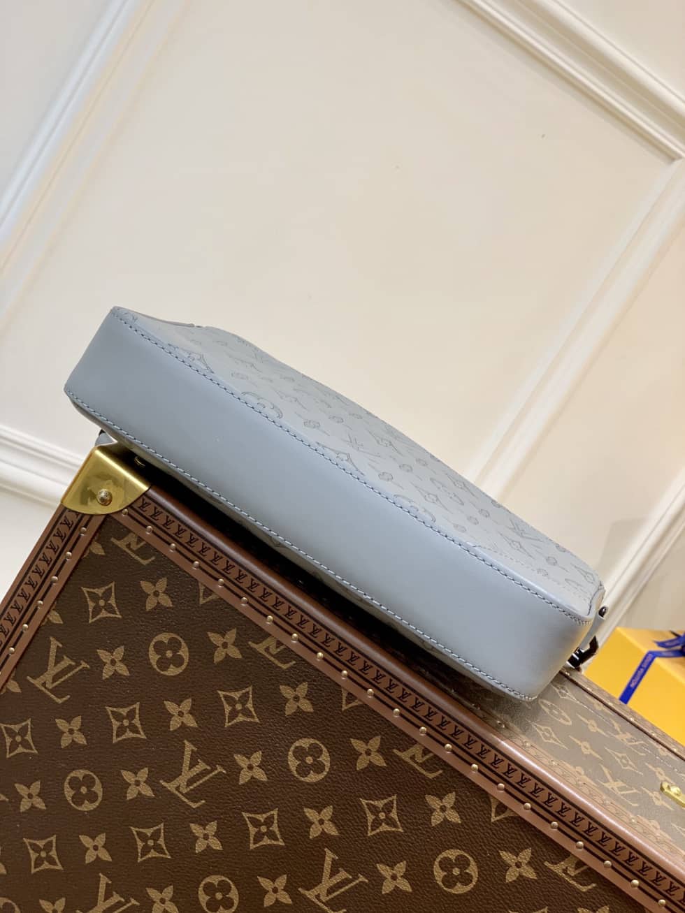 Louis Vuitton Alpha Monogram Satellite Silver M44169 Replica Messenger Bag