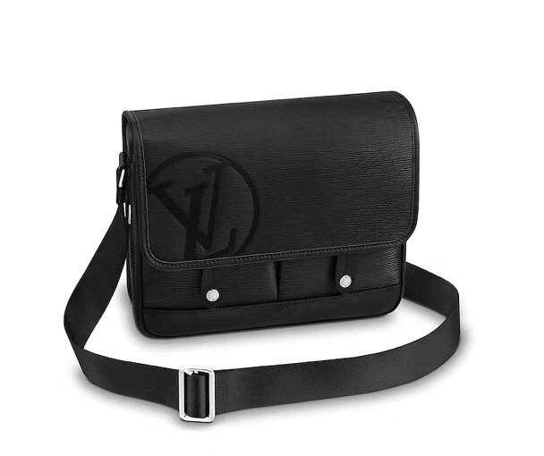 Louis Vuitton Epi Downtown PM Messenger Bag Replica Black M53492