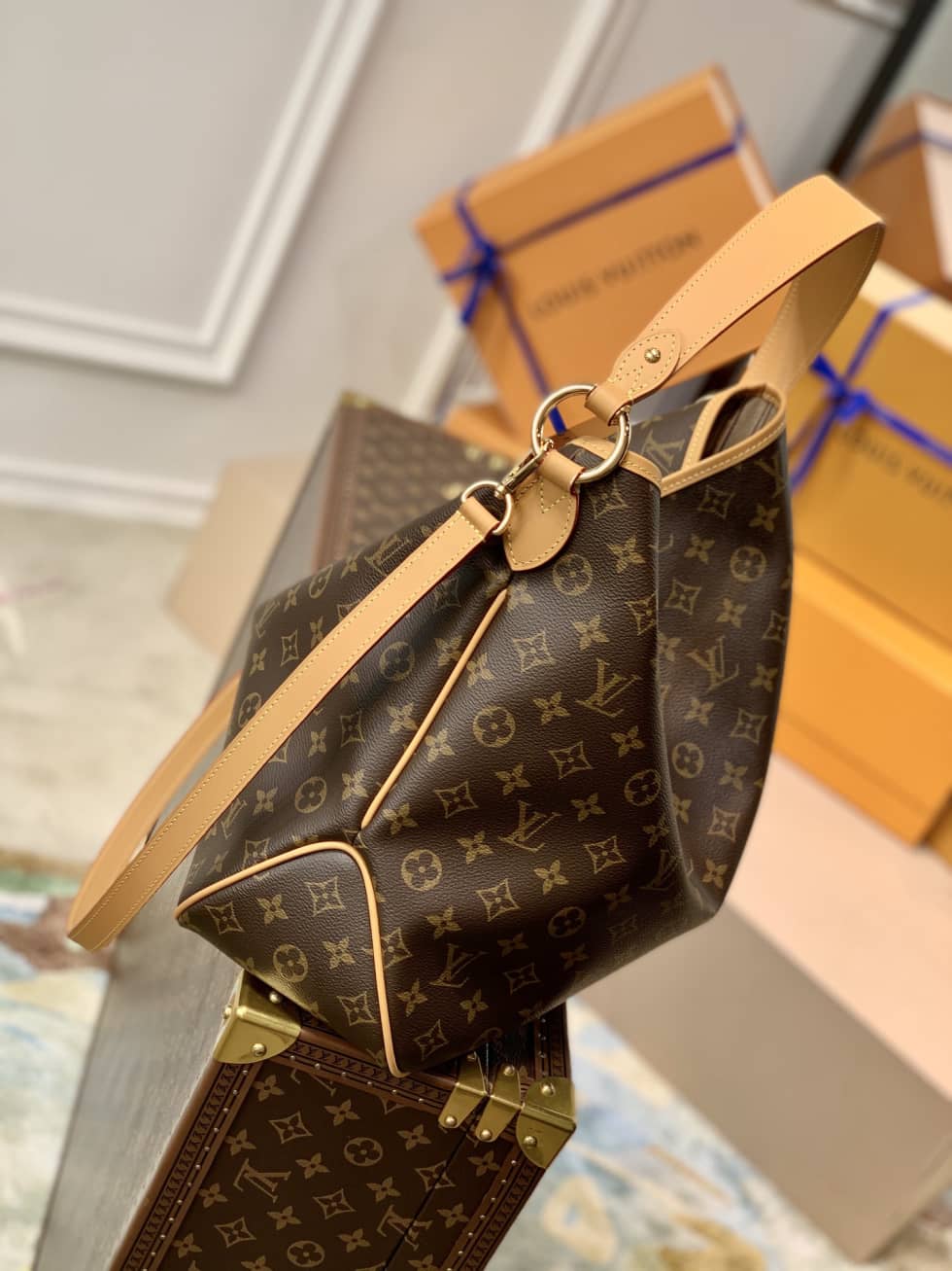 Louis Vuitton Delightful MM Monogram M50156 Replica Shoulder Bag