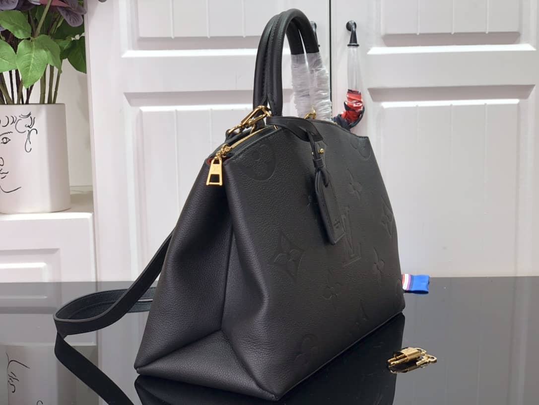 Louis Vuitton Grand Palais Monogram Empreinte Bag Replica Black M45811