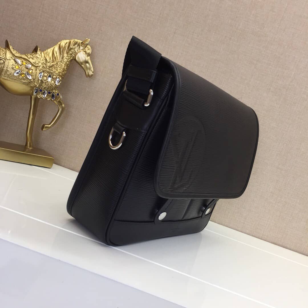 Louis Vuitton Epi Downtown PM Messenger Bag Replica Black M53492
