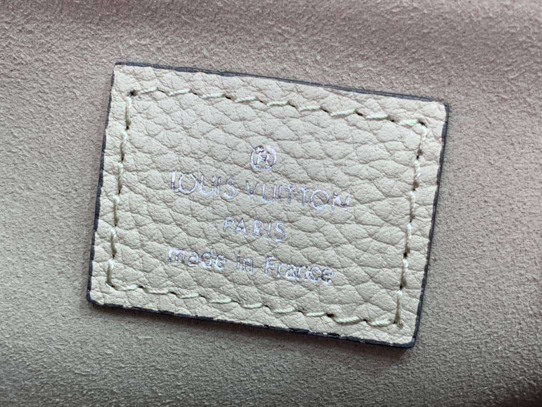 Louis Vuitton Bella Mahina Magnolia Leather Replica Bag M57068 Gray
