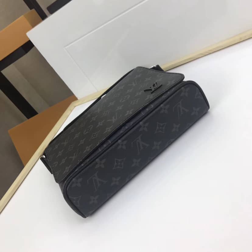 Louis Vuitton District PM Monogram Eclipse Canvas Replica Shoulder Bag M44000