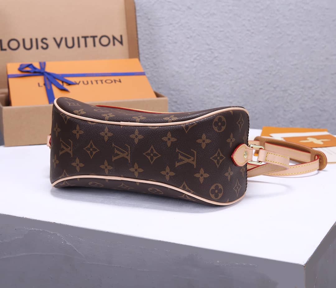 Louis Vuitton Semi-Circle Leather Replica Shoulder Bag M51221