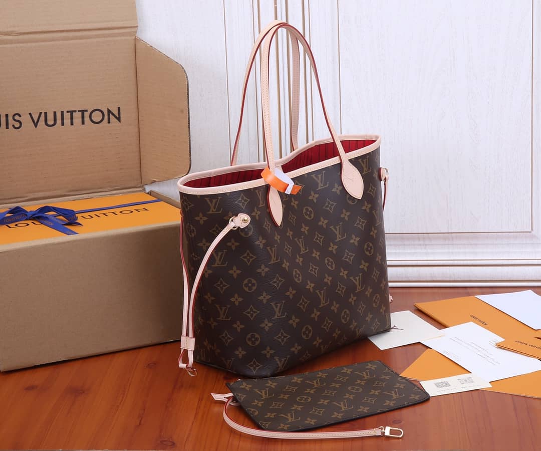 Louis Vuitton Monogram Canvas Neverfull MM Bag Replica M41177