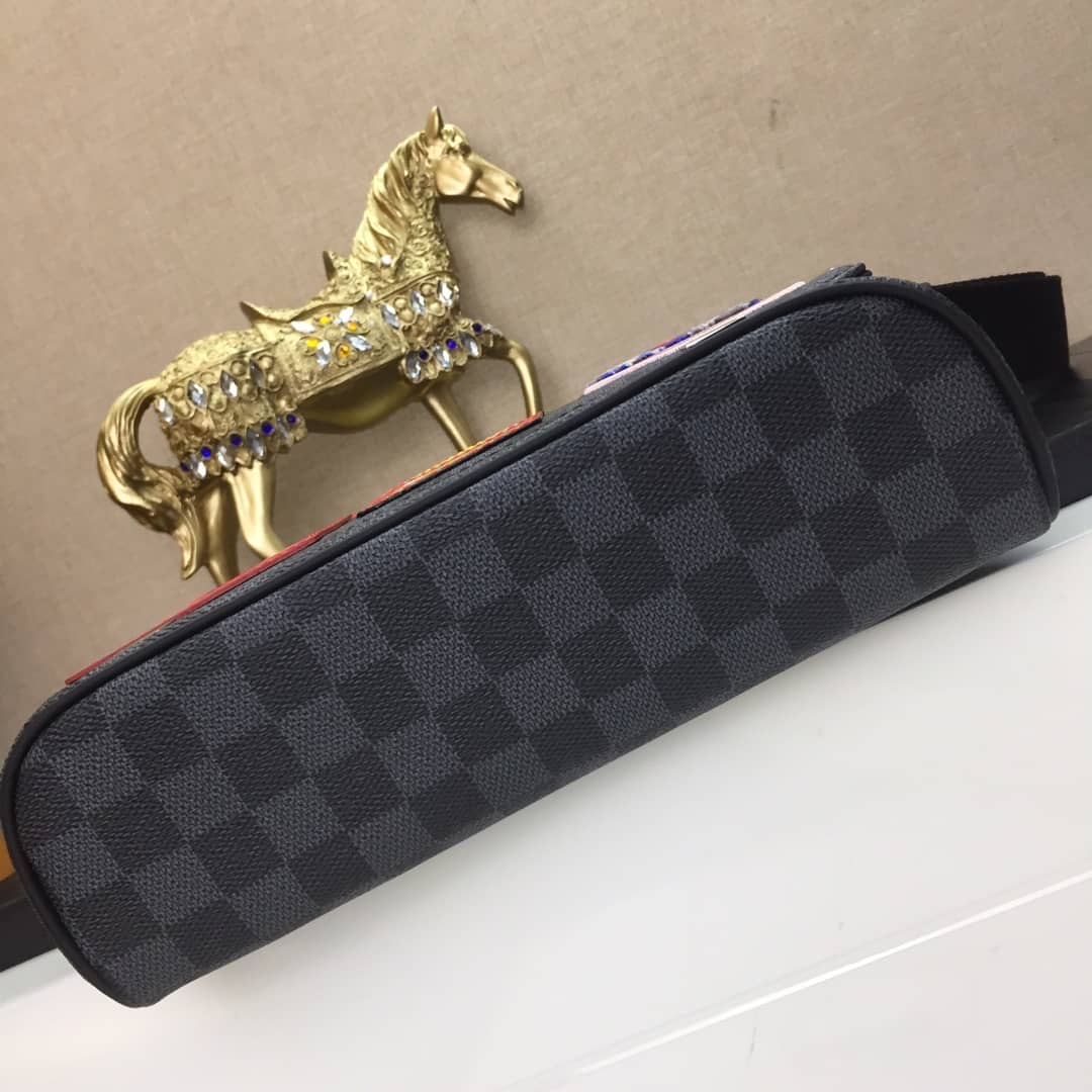 Louis Vuitton Damie Grafit Alps District PM Messenger Bag Replica N40040
